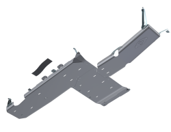 Artec Industries - Artec JL4164 Aluminum Full Bellypan w/Oil Door 21+ Jeep Wrangler 4dr 3.6L - Image 2