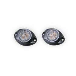 ARC Lighting - ARC Lighting BB6110C BuiltBright 4" Slim Surface Mnt Strobe Light Amber/Blue EA - Image 4