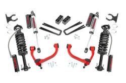 Rough Country Suspension Systems - Rough Country 54550RED 3" Vertex Suspension Lift Kit for 14-20 Ford F150 4WD - Image 1