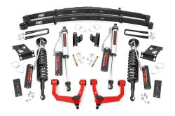Rough Country Suspension Systems - Rough Country 74252RED 3.5" Suspension Lift Kit for 05-23 Toyota Tacoma 2WD/4WD - Image 1