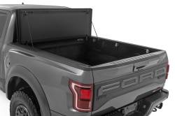Rough Country Suspension Systems - Rough Country 49225650 Hard Tri-Fold Tonneau Cover for 21-26 Ford F150 6.5' - Image 2