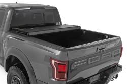 Rough Country Suspension Systems - Rough Country 49225650 Hard Tri-Fold Tonneau Cover for 21-26 Ford F150 6.5' - Image 4