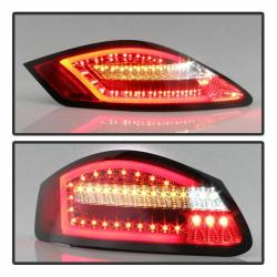 Spyder Auto - Spyder Auto 5083173 LED Red/Clear Taillights for 06-08 Cayman/Boxster - Image 9