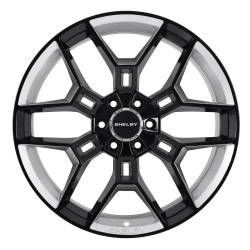 Carroll Shelby Wheels - Carroll Shelby Wheels CS45-395512-BS CS45 22x9.5 6x135 12mm Black Chrome - Image 1