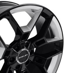 Carroll Shelby Wheels - Carroll Shelby Wheels CS45-395512-BS CS45 22x9.5 6x135 12mm Black Chrome - Image 3