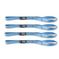 Mishimoto - Mishimoto BNRTC-TDMD-4BL Borne Off-Road MD Ratchet Tie-Down Kit 4-Pack Blue - Image 2