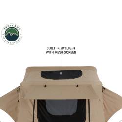 Overland Vehicle Systems - Overland Vehicle 18119733 LD TMBK-3 Tan/Green Roof Top Tent w/Annex & Ladder - Image 8