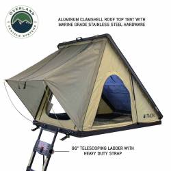 Overland Vehicle Systems - Overland Vehicle 18119935 LD TMON Clamshell Aluminum Hard Shell Roof Top Tent - Image 2