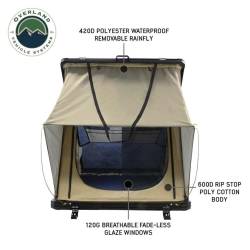 Overland Vehicle Systems - Overland Vehicle 18119935 LD TMON Clamshell Aluminum Hard Shell Roof Top Tent - Image 3