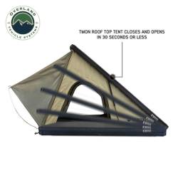 Overland Vehicle Systems - Overland Vehicle 18119935 LD TMON Clamshell Aluminum Hard Shell Roof Top Tent - Image 4