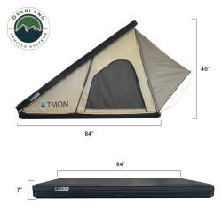 Overland Vehicle Systems - Overland Vehicle 18119935 LD TMON Clamshell Aluminum Hard Shell Roof Top Tent - Image 10