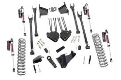 Rough Country Suspension Systems - Rough Country 59150 8" 4-Link Lift Kit for 05-07 F250/F350 Super Duty Diesel 4WD - Image 1