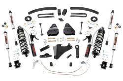 Rough Country Suspension Systems - Rough Country 59458 6" V2 Coilover Lift Kit for 08-10 F250/F350 SD Diesel 4WD - Image 1