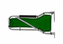 Steinjager - Steinjager Mesh Tube Door Covers Front-Dark Green for Wrangler JK J0043604 - Image 1