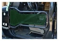 Steinjager - Steinjager Mesh Tube Door Covers Front-Dark Green for Wrangler JK J0043604 - Image 3