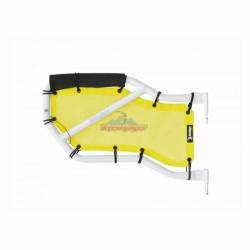 Steinjager - Steinjager Mesh Tube Door Covers Rear-Yellow for Wrangler JL J0048372 - Image 1