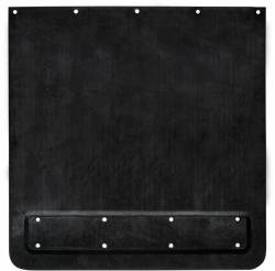 Rock Tamers - Rock Tamers 00108 Black/Stainless Mud Flap System 2" Hitch-Mount RV/Boat/Trailer - Image 2