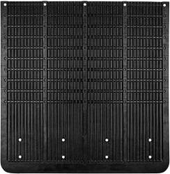 Rock Tamers - Rock Tamers 00108 Black/Stainless Mud Flap System 2" Hitch-Mount RV/Boat/Trailer - Image 3