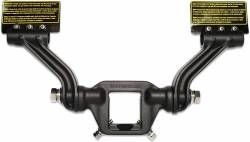 Rock Tamers - Rock Tamers 00108 Black/Stainless Mud Flap System 2" Hitch-Mount RV/Boat/Trailer - Image 4