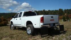 Rock Tamers - Rock Tamers 00108 Black/Stainless Mud Flap System 2" Hitch-Mount RV/Boat/Trailer - Image 7