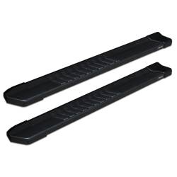 Raptor Series - Raptor 1702-0220BT Black Textured Aluminum 6" Slide Track Running Boards - Image 11