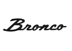 Ford Performance Parts - Ford Performance M-1447-BSGS Classic Script Fender Badge Gloss Black for Bronco - Image 104