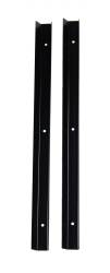 Kentrol - Kentrol 50416 Black Entry Guards Pair for 76-95 Jeep Wrangler CJ7 & YJ - Image 2