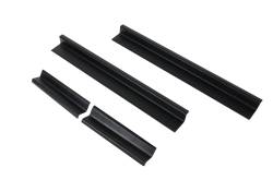 Kentrol - Kentrol 80585 Textured Black Entry Guards 4pc for 07-18 Jeep Wrangler JK 4DR - Image 1