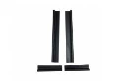 Kentrol - Kentrol 80585 Textured Black Entry Guards 4pc for 07-18 Jeep Wrangler JK 4DR - Image 2
