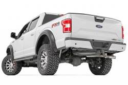 Rough Country Suspension Systems - Rough Country F-F318201 Black SF1 Fender Flares for 18-20 Ford F150 2WD/4WD - Image 3