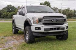 Rough Country Suspension Systems - Rough Country F-F318201 Black SF1 Fender Flares for 18-20 Ford F150 2WD/4WD - Image 6