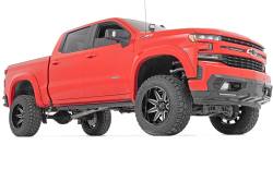 Rough Country Suspension Systems - Rough Country 91201210M 91M Series Wheel 20x12 8x6.5 -44mm Black/Machined - Image 4