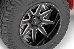 Rough Country Suspension Systems - Rough Country 91201210M 91M Series Wheel 20x12 8x6.5 -44mm Black/Machined - Image 5