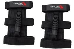 Fishbone Offroad - Fishbone Offroad FB55153 Grab Handles w/Three Rollbar Straps for Jeep Wrangler - Image 1