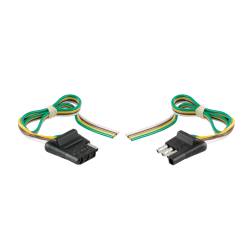 CURT - CURT 58304 4-Way Flat Wiring Connector - Image 1