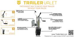 Trailer Valet - Trailer Valet TV5X Trailer Mover Tongue Jack Dolly - Image 2