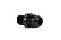 HPS Performance - HPS AN816-10 -10 AN Flare To 1/2" NPT/Metric Adapter Straight Black - Image 2