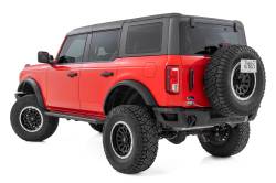 Rough Country Suspension Systems - Rough Country LED Backlit Running Boards Black 21-25 Ford Bronco 4DR 55008 - Image 4
