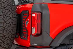 Rough Country Suspension Systems - Rough Country Trail Cladding Rear Corner Guards Black 21-25 Bronco TC13029 - Image 2