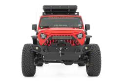 Rough Country Suspension Systems - Rough Country HD Front Winch Bumper w/Winch-Black for Jeep JK/JL/JT 10660 - Image 5