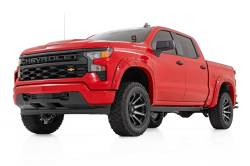 Rough Country Suspension Systems - Rough Country Power Running Boards-Black 19-26 Silverado/Sierra Crew ESR51920 - Image 4