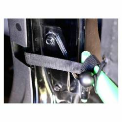 Steinjager - Steinjager TJJ0041621 Black Front Tube Door Limit Straps for Jeep Wrangler - Image 2
