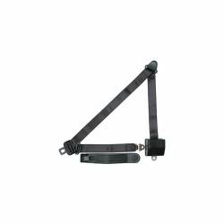 Allstar Performance - Allstar Performance ALL98115 Seat Belt 3-Point Retractable Black - Image 1