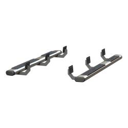 ARIES - ARIES 4444048 The Standard 6" Oval Nerf Bar w/Mounting Brackets - Image 2