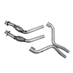 BBK Performance Parts - BBK Performance 2.5" Long X-Pipe w/Converters 11-14 Mustang 3.7L 1814 - Image 48