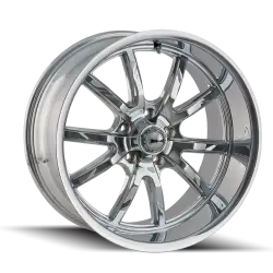 Ridler Wheels - Ridler Wheels 650 Series 20x10 5x4.75 0mm Chrome 650-2161C - Image 1