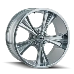 Ridler Wheels - Ridler Wheels 651-8965C 651 18x9.5 5x4.5 0mm Chrome - Image 1