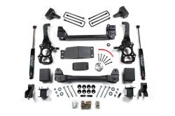 Zone Offroad 4" Suspension Lift Kit Zone Nitro Shocks Ford F150 4WD ZONF47N