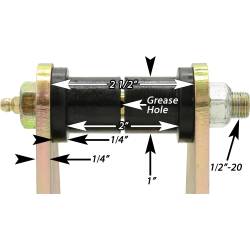 RockJock 4x4 - RockJock CE-9035 HD Front Leaf Spring Tow Shackles for 76-86 Jeep CJ5/CJ7 - Image 3