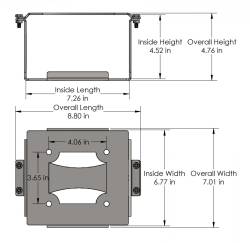 Artec Industries - Artec OY9251 PC 925 Battery Mount for Honda Odyssey - Image 6